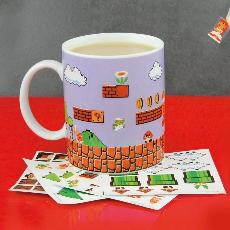 Gaming Super Mario Bros Build A Level Mug 4 Gaming Super Mario Bros Build A Level Mug