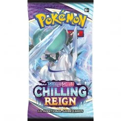 Anime & Manga Pokemon TCG: Sword & Shield - Chilling Reign Booster Pack (x1)