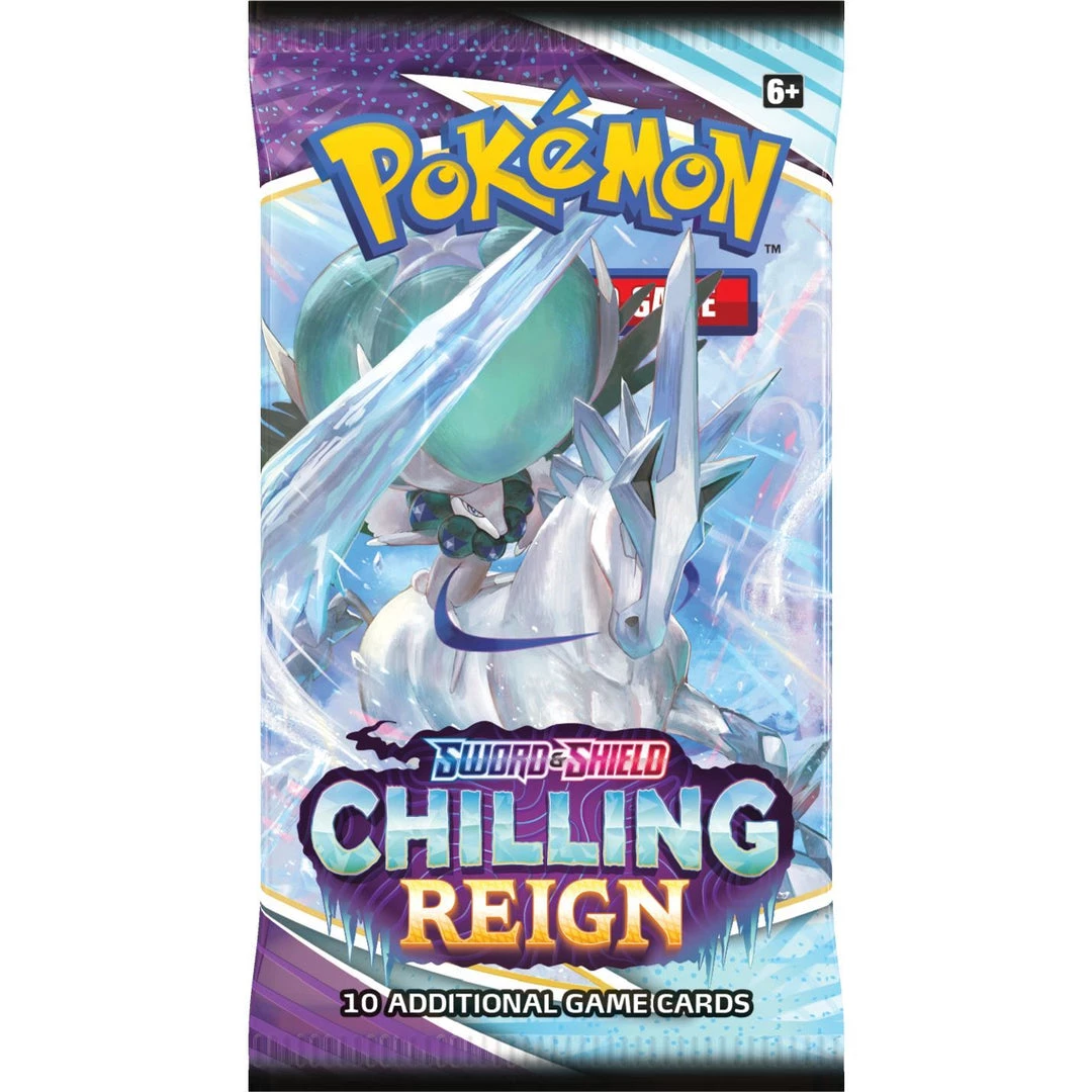 Anime & Manga Pokemon TCG: Sword & Shield - Chilling Reign Booster Pack (x1) 4 Anime & Manga Pokemon TCG: Sword & Shield - Chilling Reign Booster Pack (x1)
