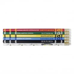 Film & TV Harry Potter Hogwarts Pencils - Set Of 6