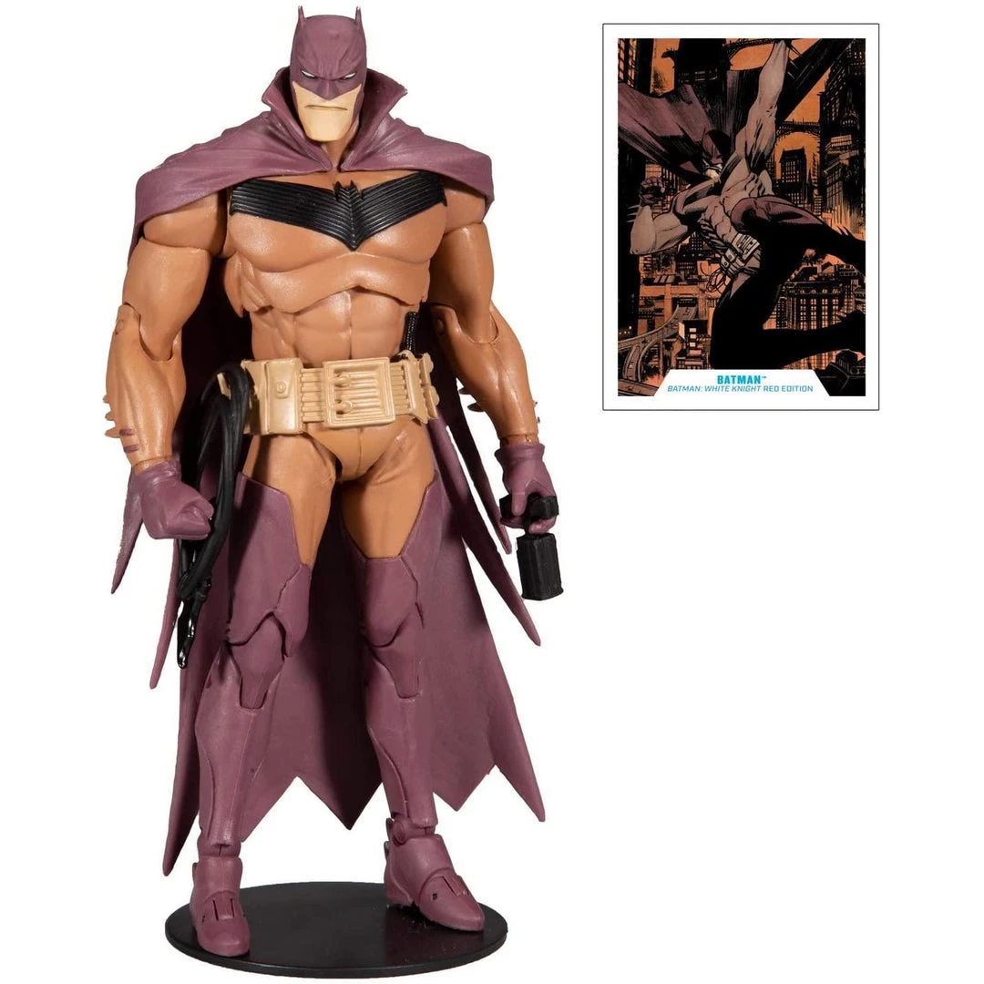 Batman - White Knight Red Variant Action Figure Film & TV 5 Batman - White Knight Red Variant Action Figure Film & TV