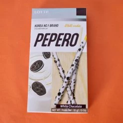 Pepero - White Cookie Snacks & Drinks
