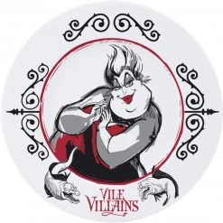 Film & TV Disney Villains Set Of 4 Plates 11 Film & TV Disney Villains Set Of 4 Plates