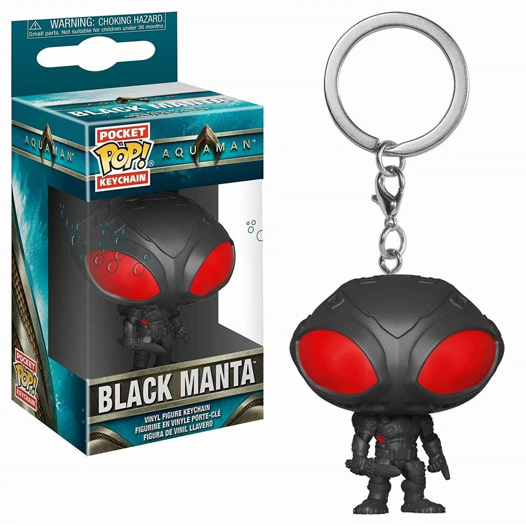 Aquaman Pop! Keychain: Black Manta Film & TV 3 Aquaman Pop! Keychain: Black Manta Film & TV