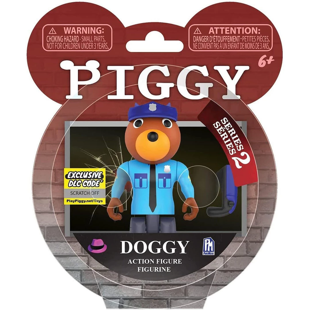 Piggy S2 - Officer Doggy 4" Action Figure Gaming 4 Piggy S2 - Officer Doggy 4" Action Figure Gaming