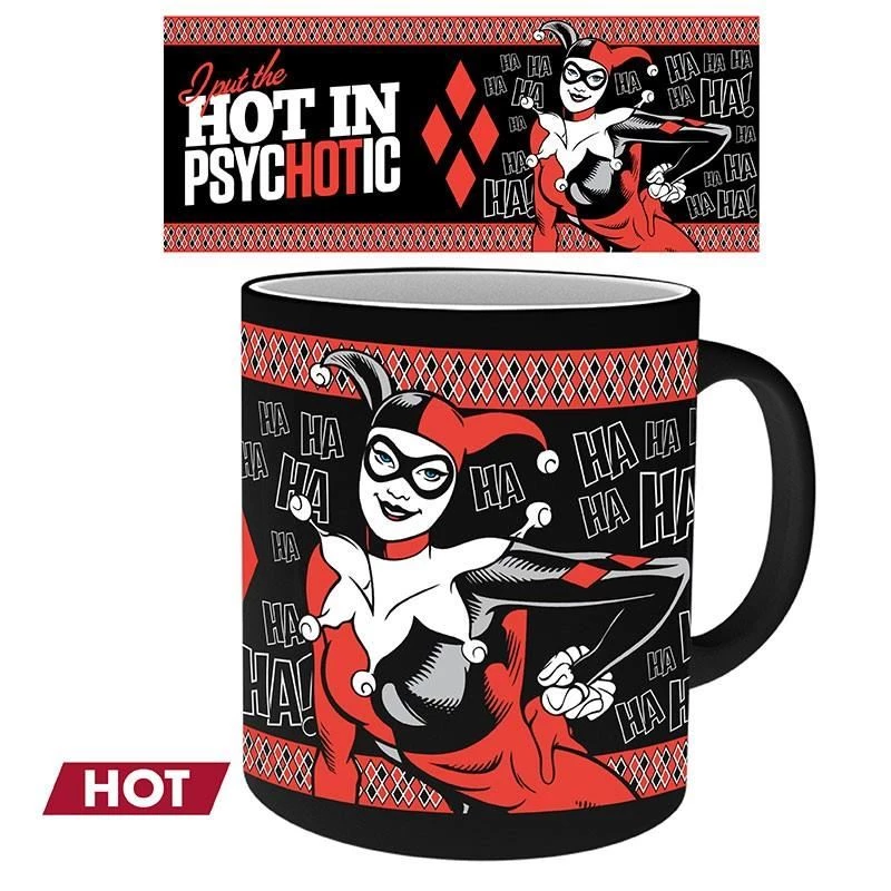 Batman Harley Quinn - Psychotic Heat Change Mug Film & TV 5 Batman Harley Quinn - Psychotic Heat Change Mug Film & TV
