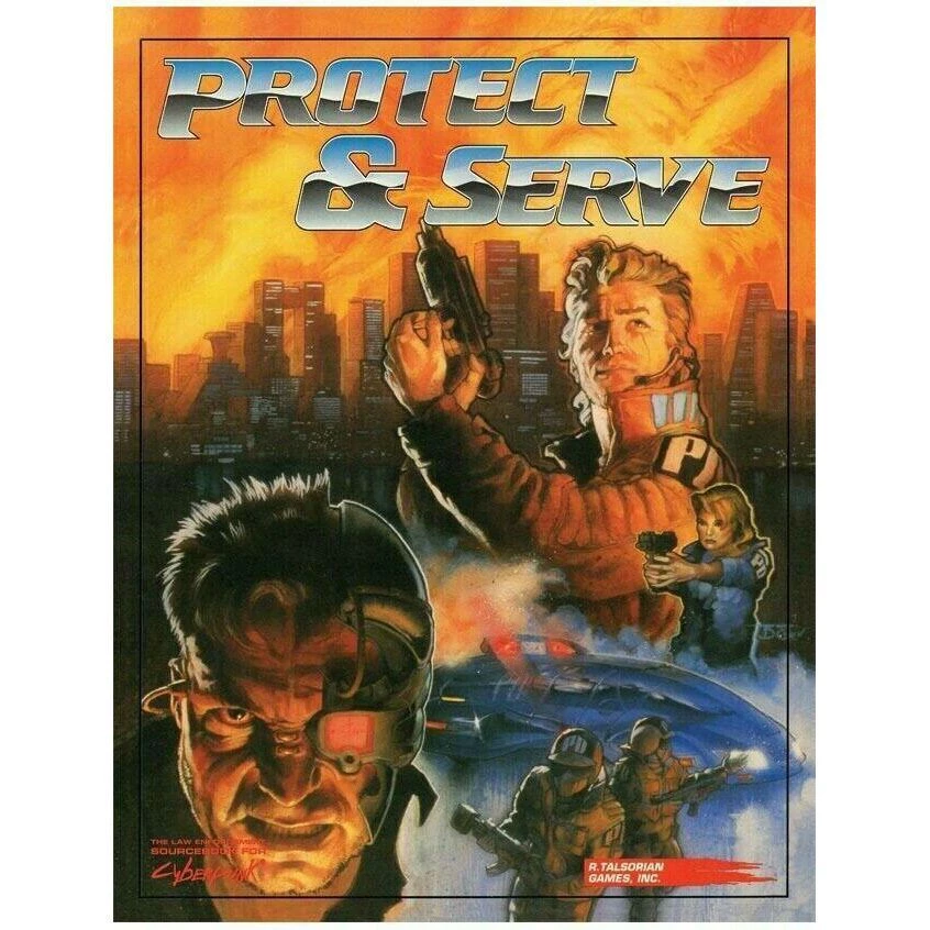 Cyberpunk Protect & Serve Tabletop 4 Cyberpunk Protect & Serve Tabletop