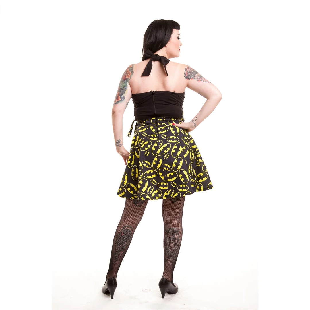 Film & TV Batman Bat Shade Dress Ladies Black Goth Emo Punk 8 Film & TV Batman Bat Shade Dress Ladies Black Goth Emo Punk