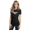 DC Comics Wonder Woman Brushed Symbol Ladies T-Shirt 2 DC Comics Wonder Woman Brushed Symbol Ladies T-Shirt