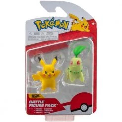 Pokemon Toys & Figures Chikorita & Pikachu Figurines 7 Pokemon Toys & Figures Chikorita & Pikachu Figurines