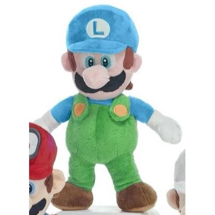 Super Mario Ice Luigi 14" Plush 3 Super Mario Ice Luigi 14" Plush