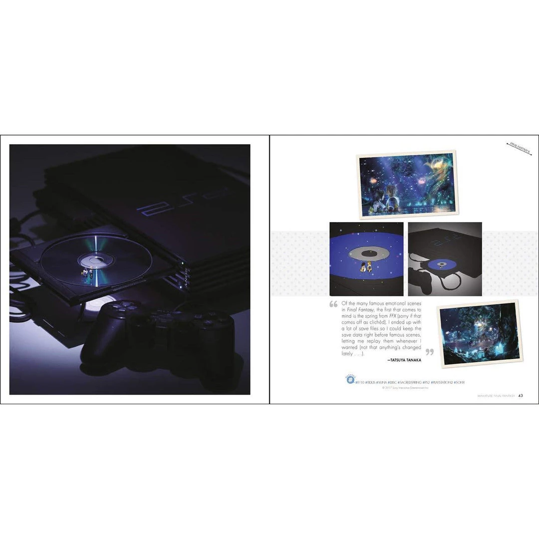 Miniature Final Fantasy HC Art Books 4 Miniature Final Fantasy HC Art Books