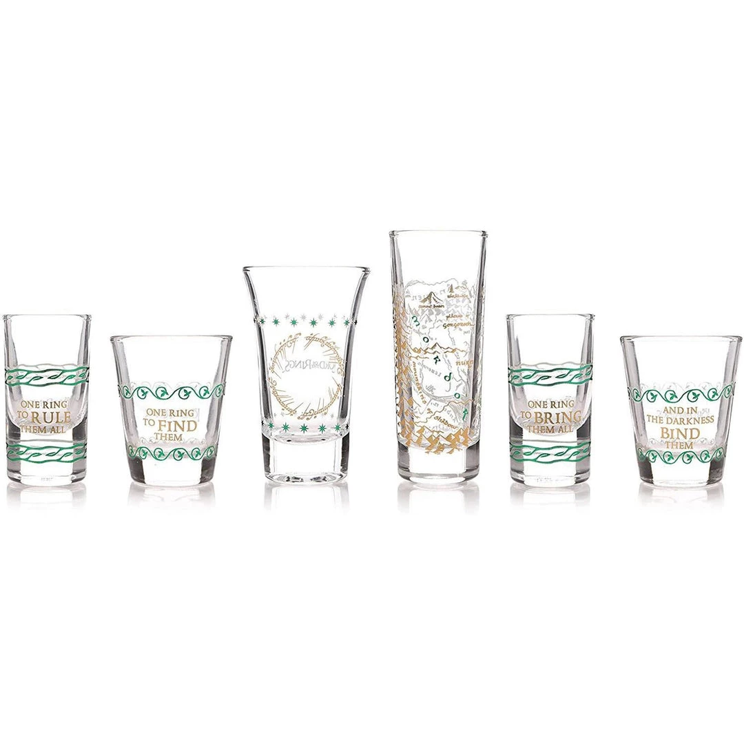 Glassware The Lord Of The Rings Glass Set HALF MOON BAY 3 Glassware The Lord Of The Rings Glass Set HALF MOON BAY
