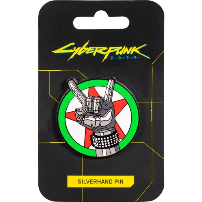 Cyberpunk 2077 Enamel Pin Badge - Johnny Silverhand 3 Cyberpunk 2077 Enamel Pin Badge - Johnny Silverhand