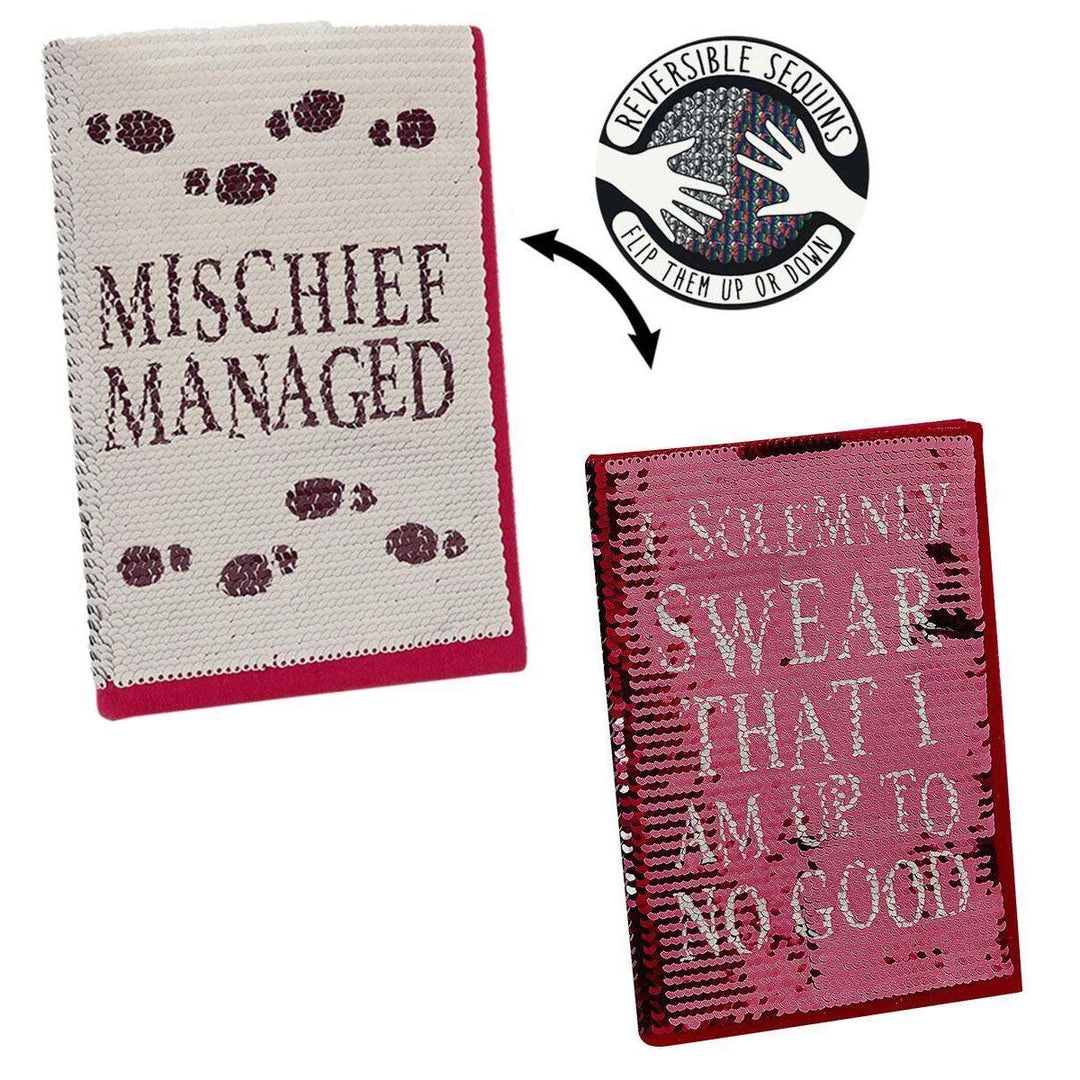 Harry Potter (Marauders Map) Sequin Flip A5 Notebook Film & TV 5 Harry Potter (Marauders Map) Sequin Flip A5 Notebook Film & TV