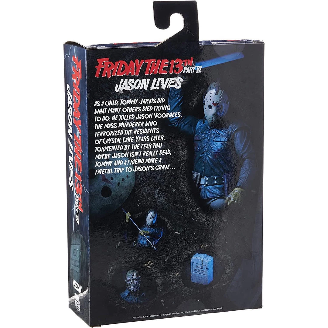 Friday The 13th 7" Scale Ultimate Part 6 Jason Action Figure Film & TV 6 Friday The 13th 7" Scale Ultimate Part 6 Jason Action Figure Film & TV