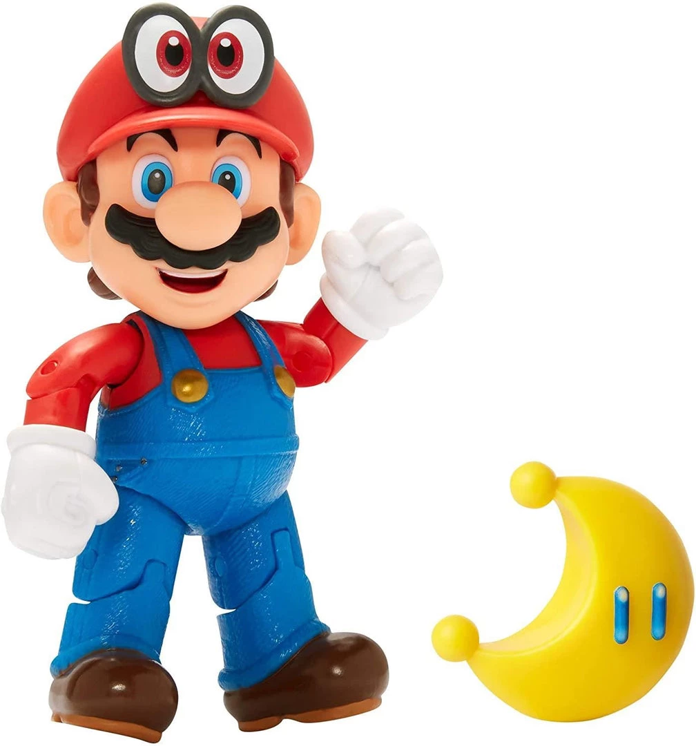 Gaming Super Mario 4" Figure - Mario & Cappy 4" Fig 5 Gaming Super Mario 4" Figure - Mario & Cappy 4" Fig