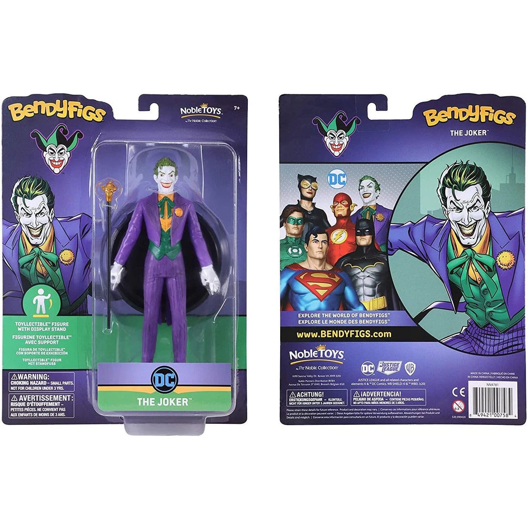 Batman Film & TV The Joker Bendyfig 7 Batman Film & TV The Joker Bendyfig