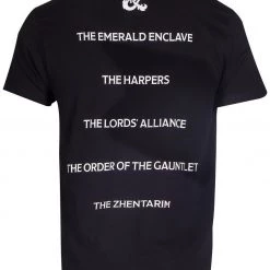 Geek-Aboo Dungeons & Dragons - Factions Men's T-Shirt Tabletop
