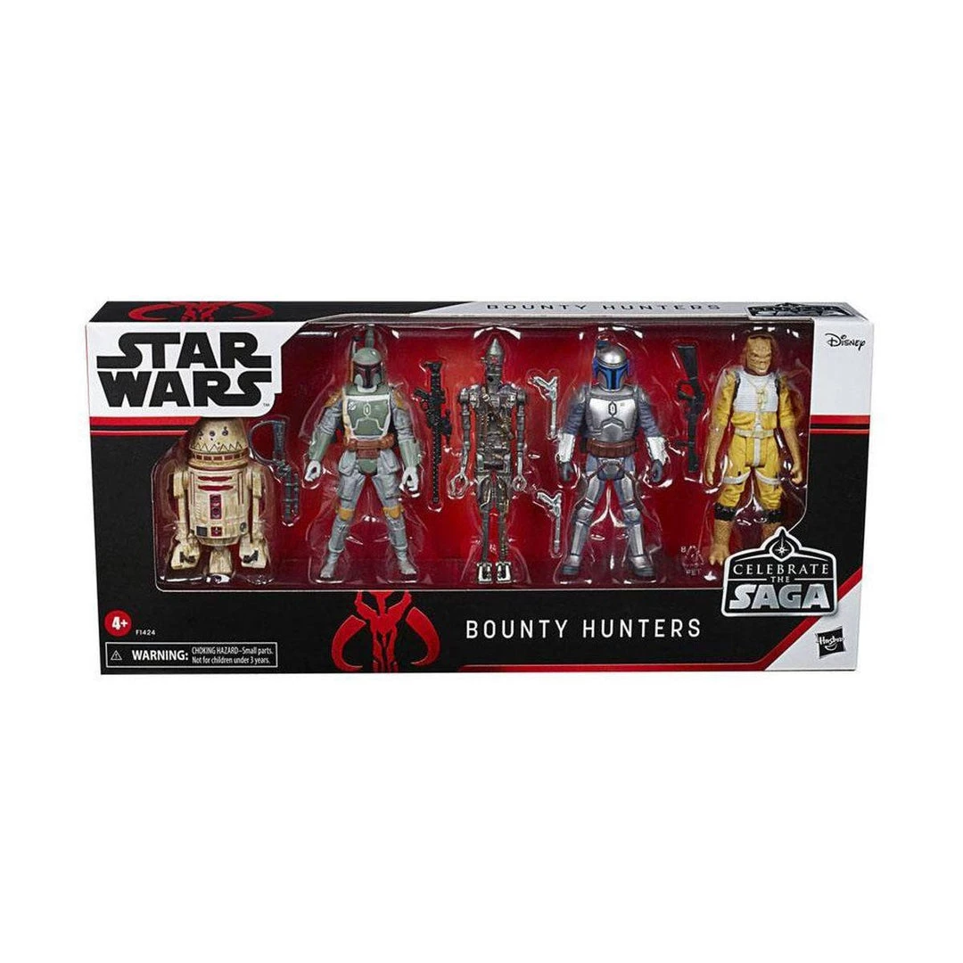 Star Wars Celebrate The Saga - Bounty Hunters 10 Cm 5-Pack Action Figures 4 Star Wars Celebrate The Saga - Bounty Hunters 10 Cm 5-Pack Action Figures