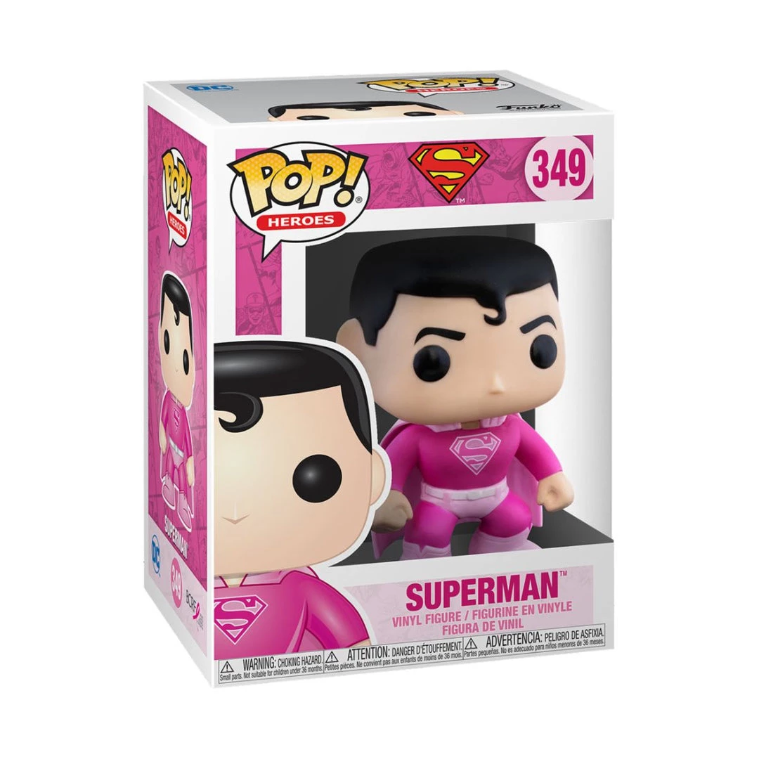 Funko POP! Heroes: Breast Cancer Awareness - Superman 5 Funko POP! Heroes: Breast Cancer Awareness - Superman