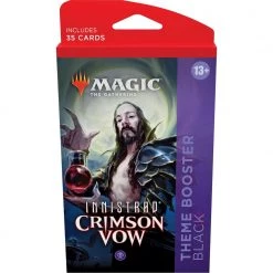 Magic: The Gathering MTG: Innistrad - Crimson Vow Theme Booster - Black Tabletop