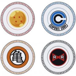 Dragon Ball - Set Of 4 Plates