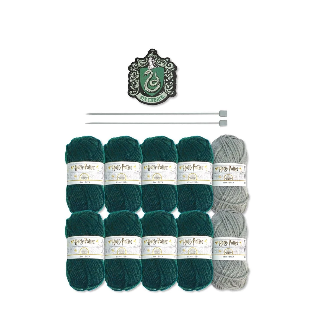 Harry Potter - Slytherin Scarf Knitting Kit Film & TV 6 Harry Potter - Slytherin Scarf Knitting Kit Film & TV