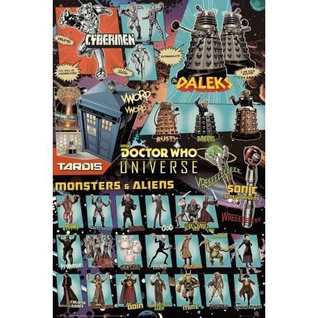 Film & TV Doctor Who Characters Maxi Poster 3 Film & TV Doctor Who Characters Maxi Poster