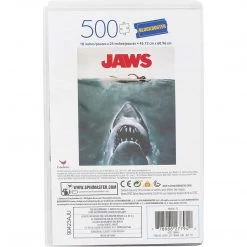 Tabletop Jaws Movie 500pc VHS Blockbuster Puzzle 10 Tabletop Jaws Movie 500pc VHS Blockbuster Puzzle