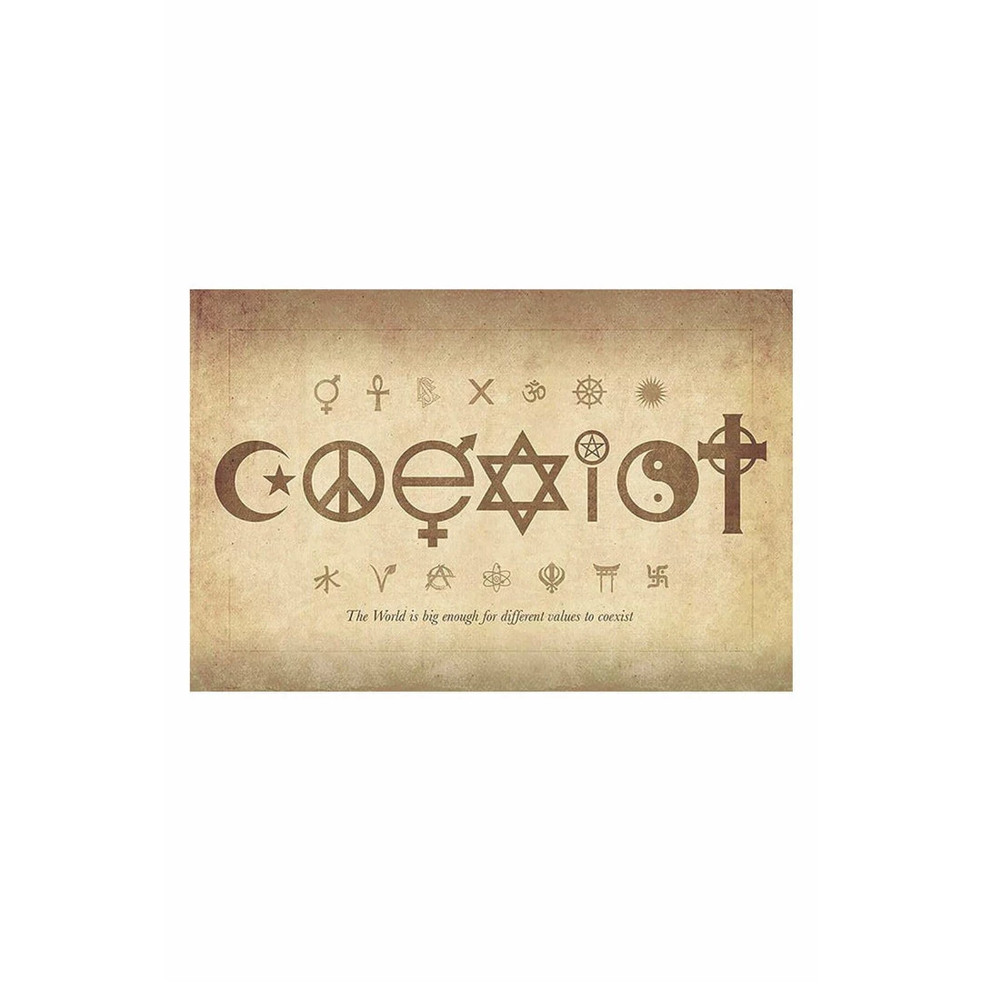 Geek-Aboo Coexist Maxi Poster 16 Home & Gifts 4 Geek-Aboo Coexist Maxi Poster 16 Home & Gifts