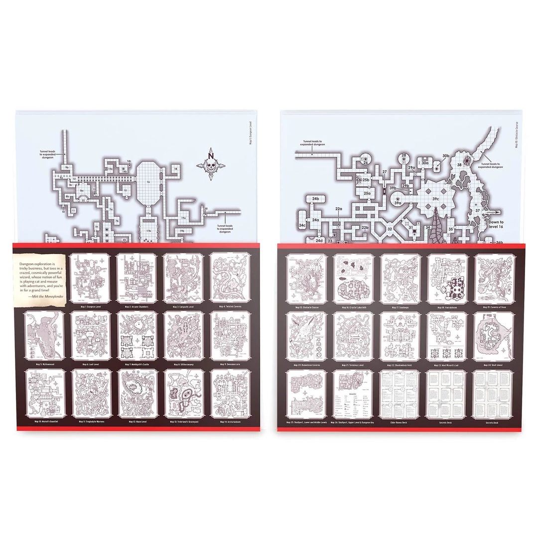Dungeons & Dragons Tabletop D&D Mad Mage Map Pack 6 Dungeons & Dragons Tabletop D&D Mad Mage Map Pack