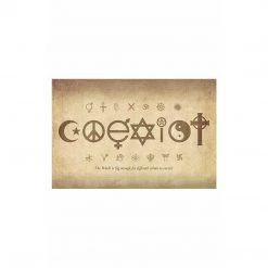 Geek-Aboo Coexist Maxi Poster 16 Home & Gifts