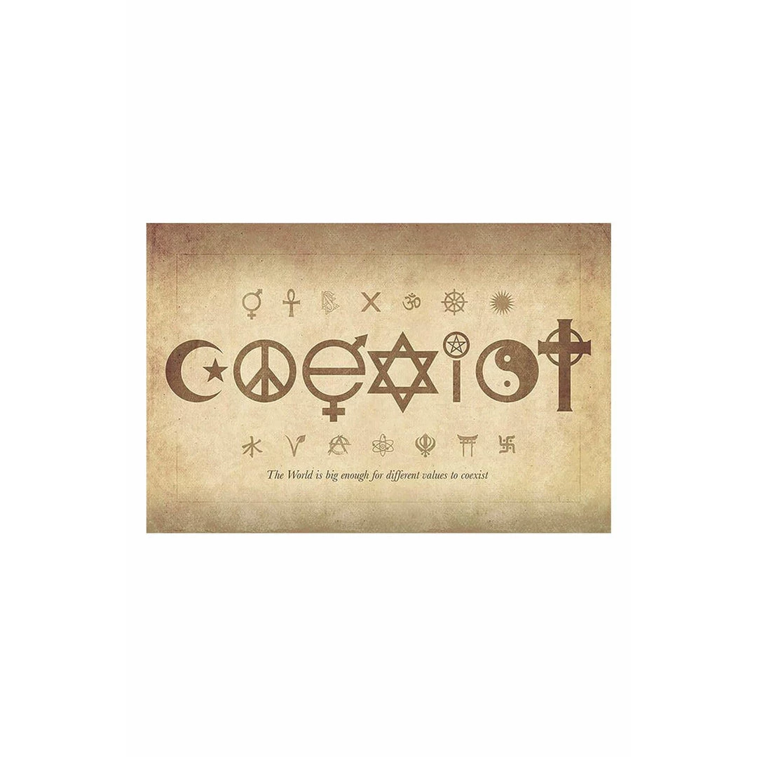 Geek-Aboo Coexist Maxi Poster 16 Home & Gifts 3 Geek-Aboo Coexist Maxi Poster 16 Home & Gifts