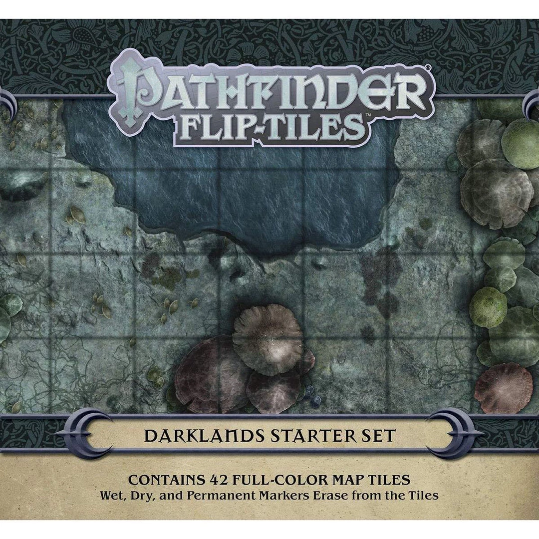 Pathfinder Flip-Tiles - Darklands Starter 4 Pathfinder Flip-Tiles - Darklands Starter