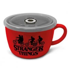 Stranger Things (Upside Down Logo) Soup & Snack Mug Film & TV 7 Stranger Things (Upside Down Logo) Soup & Snack Mug Film & TV