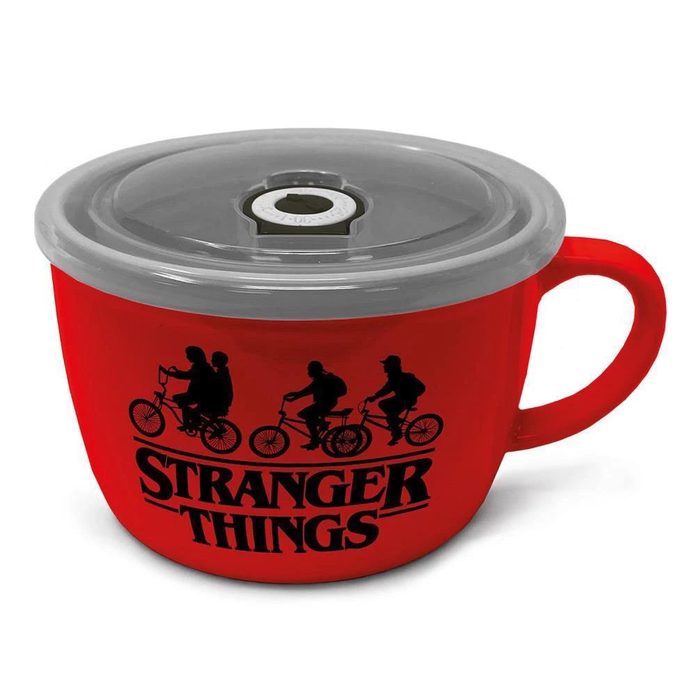 Stranger Things (Upside Down Logo) Soup & Snack Mug Film & TV 5 Stranger Things (Upside Down Logo) Soup & Snack Mug Film & TV