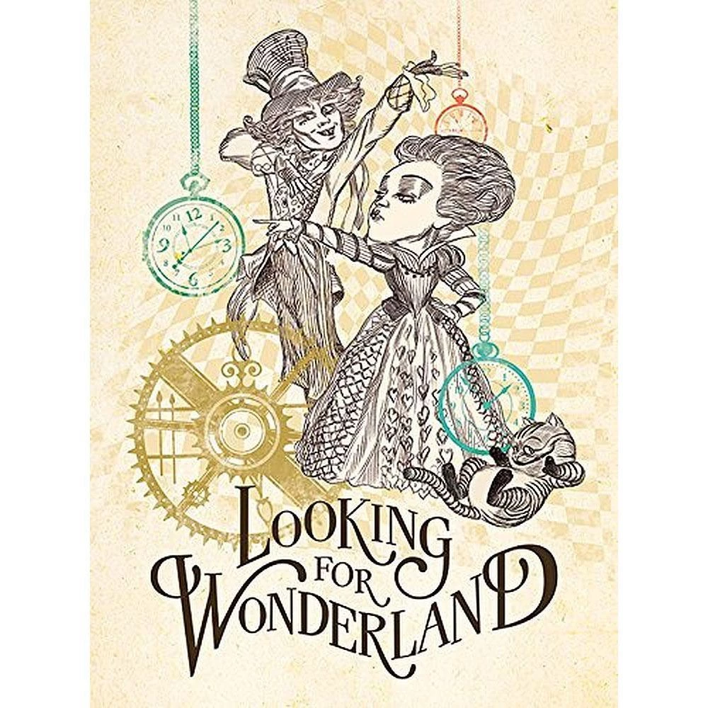 Alice In Wonderland Looking For Wonderland Canvas 4 Alice In Wonderland Looking For Wonderland Canvas