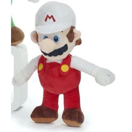 Super Mario Fire Mario 14" Plush 3 Super Mario Fire Mario 14" Plush
