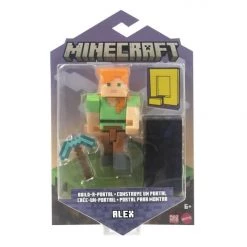 Minecraft Gaming Alex With Build-A-Portal Figurine