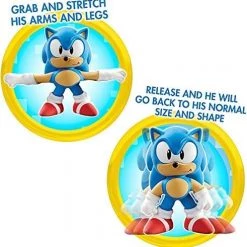 Sonic The Hedgehog Mini Stretch Sonic Figurine