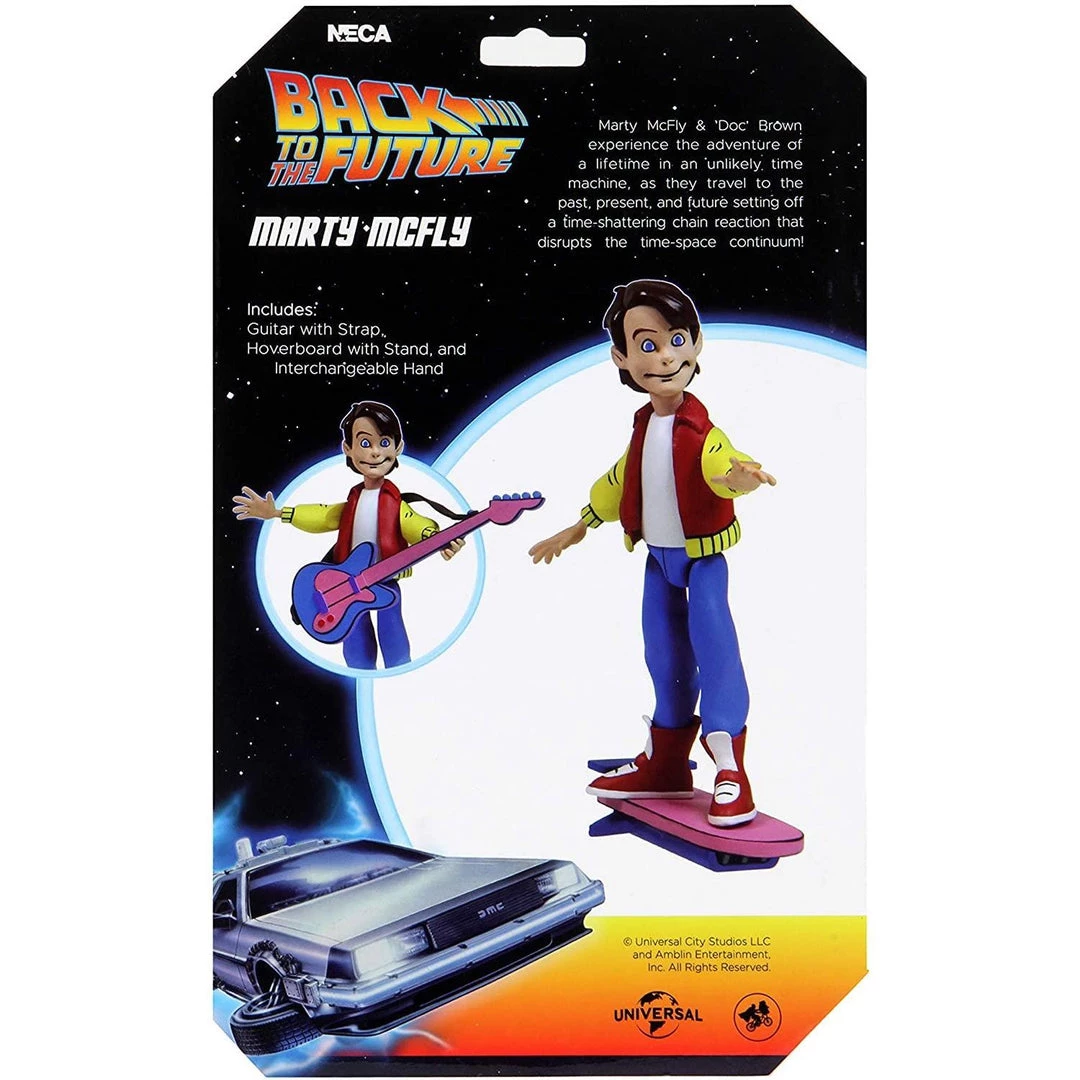 Back To The Future Toys & Figures Toony Classics Marty McFly 6" Action Figure 4 Back To The Future Toys & Figures Toony Classics Marty McFly 6" Action Figure