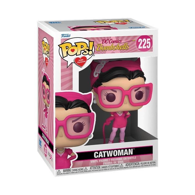 DC Comics Film & TV POP! Breast Cancer Awareness: Catwoman 4 DC Comics Film & TV POP! Breast Cancer Awareness: Catwoman