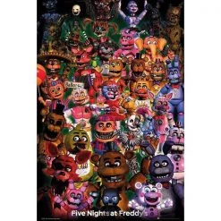 Five Nights At Freddy's FNAF Ultimate Group Poster