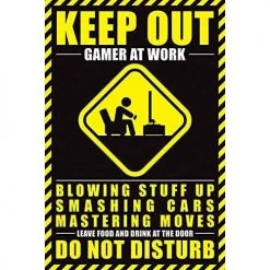 Geek-Aboo Home & Gifts Gamer At Work Maxi Poster 10