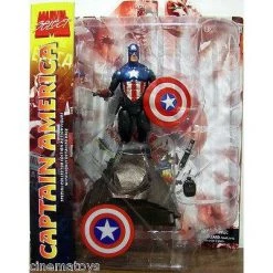 Marvel Select Captain America Figurine 10 Marvel Select Captain America Figurine