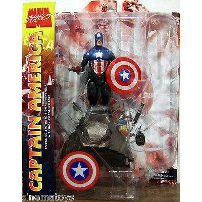 Marvel Select Captain America Figurine 6 Marvel Select Captain America Figurine