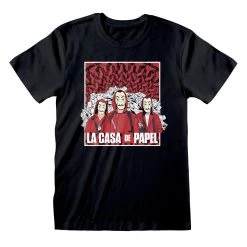 Money Heist Geek Gear La Casa De Papel Group Shot T