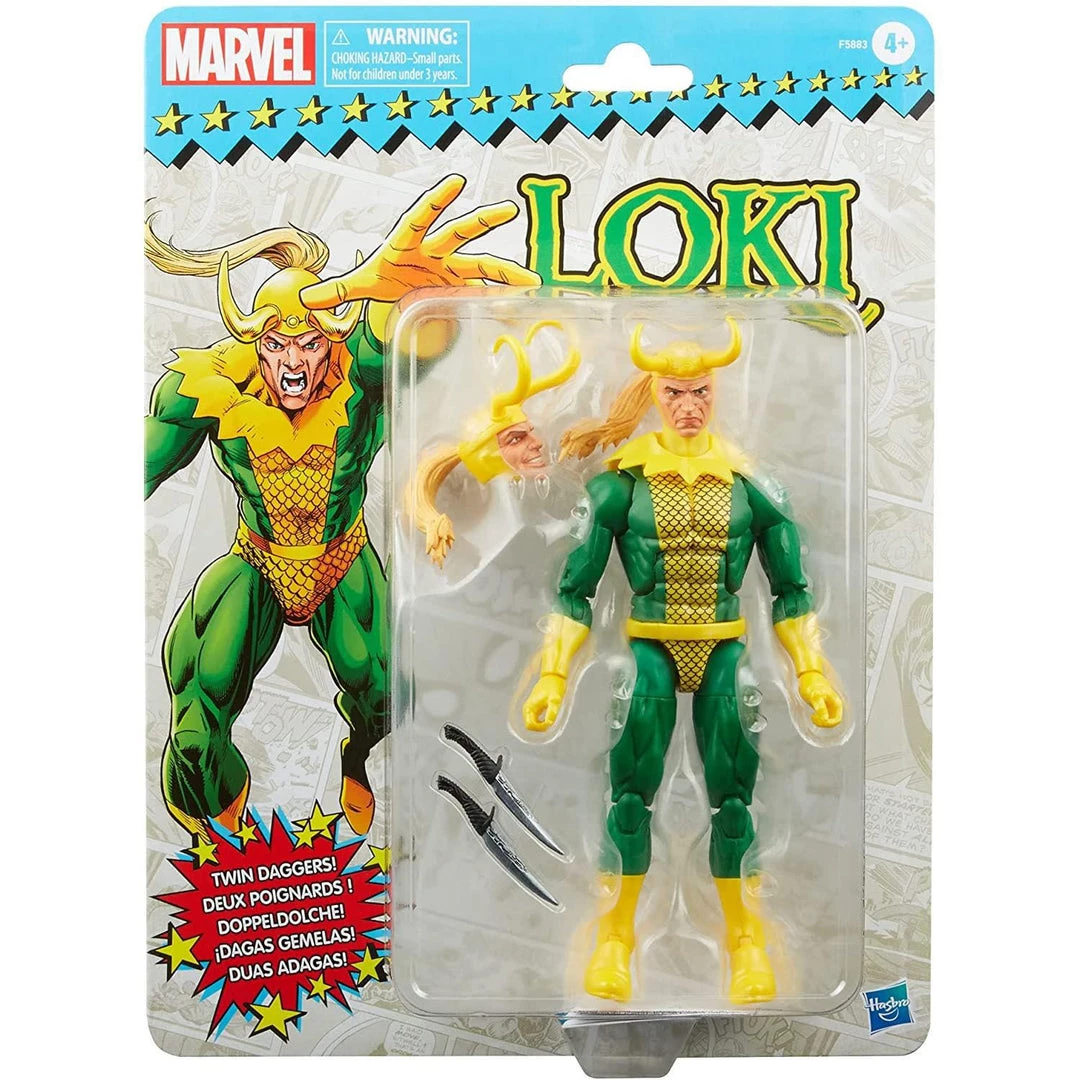 Thor Marvel Retro Loki Figurine 5 Thor Marvel Retro Loki Figurine