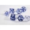 Chessex Nebula Black/White Polyhedral 7 Die Set Tabletop 1 Chessex Nebula Black/White Polyhedral 7 Die Set Tabletop